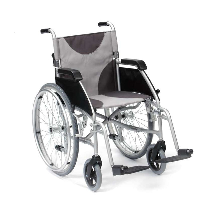 Ultra Lightweight Aluminium Wheelchair 17" Self Propelled