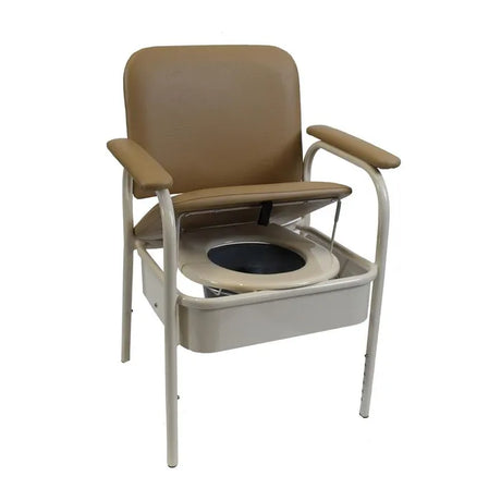 KCare Deluxe Bedside Commode with Swingaway Seat - Australian Assistive Technology Centre