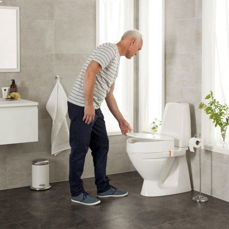 Etac My-Loo Toilet Seat Raiser with Brackets - Australian Assistive Technology Centre