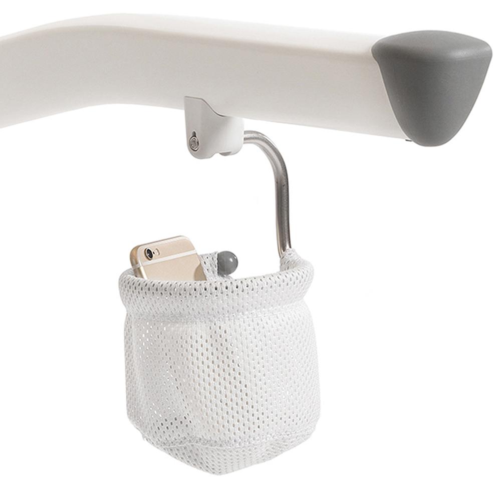 Etac Rex Toilet Arm Support Storage Basket - Australian Assistive Technology Centre