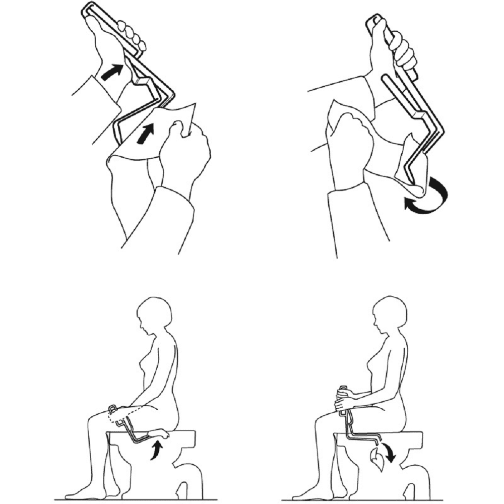 Etac Torkel Toilet Paper Tongs - Australian Assistive Technology Centre