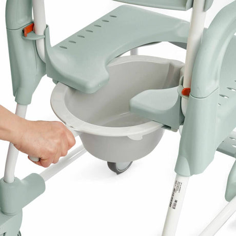 Etac Clean/Swift – Commode Pan with Lid - Australian Assistive Technology Centre