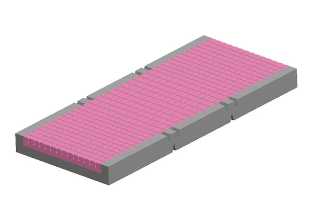 Forté Aurea Ventraflow 250kg Medium Care Pressure Mattress - Australian Assistive Technology Centre