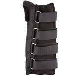 Rolyan D-Ring Wrist Brace, Regular Length, Black