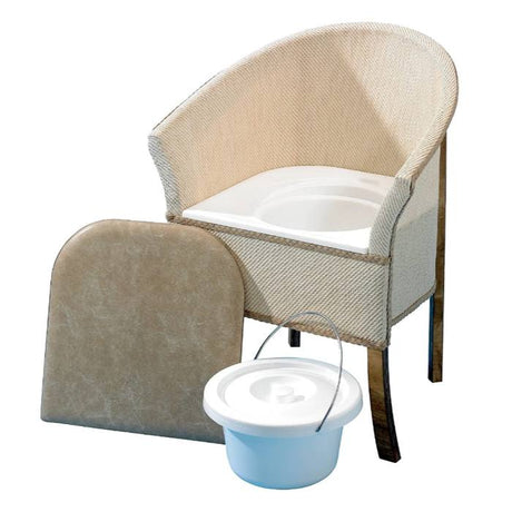 Homecraft Wicker Style Commode - Australian Assistive Technology Centre