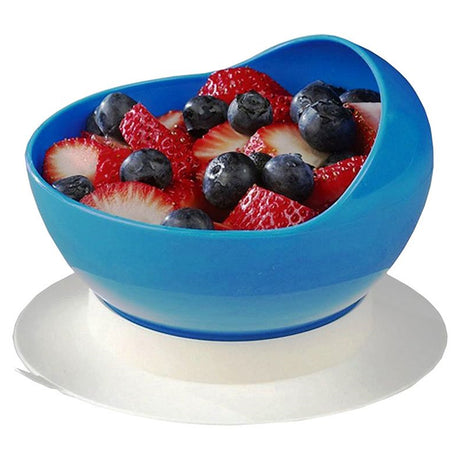 Scooper Bowl with Suction Cup Base, 114mm dia         BEHINN - Australian Assistive Technology Centre