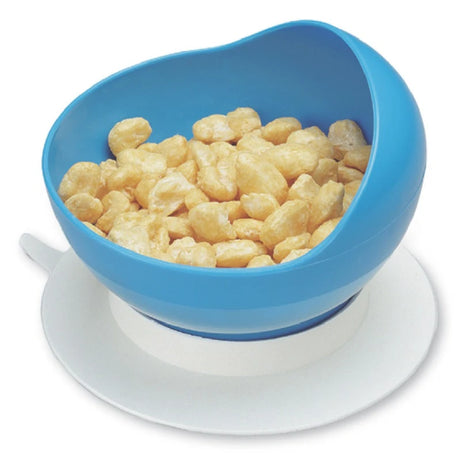 Scooper Bowl with Suction Cup Base, 114mm dia         BEHINN - Australian Assistive Technology Centre