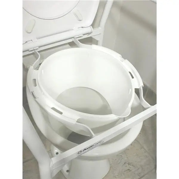 Splashguard for Folding Over Toilet Aid - Australian Assistive Technology Centre