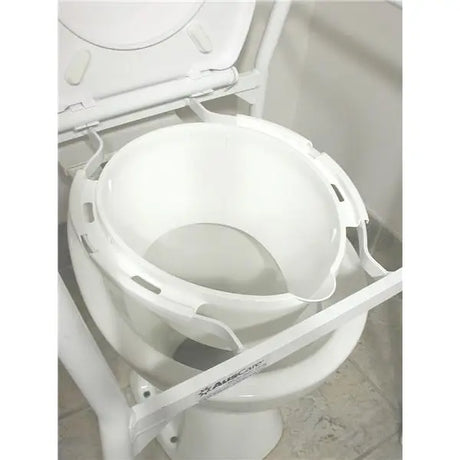 Splashguard for Folding Over Toilet Aid - Australian Assistive Technology Centre