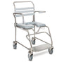 Juvo Mobile Shower Commode – Sliding Footplate - Australian Assistive Technology Centre