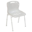 KCare Shower Chair with Plastic Seat, No Arms, White - Australian Assistive Technology Centre