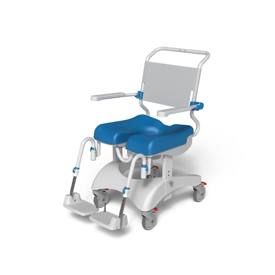 KCare Essence Assist Attendant Propelled Shower Commode - Australian Assistive Technology Centre