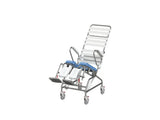 KCare Electric Tilt In Space Mobile Shower Commode with Swingaway Footrest - 445mm - Australian Assistive Technology Centre