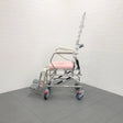 KCare Tilt In Space with Recline Mobile Shower Commode with Swingaway Footrest - 445mm - Australian Assistive Technology Centre