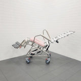 KCare Tilt In Space with Recline Mobile Shower Commode with Swingaway Footrest - 445mm - Australian Assistive Technology Centre