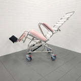 KCare Tilt In Space Mobile Shower Commode with Swingaway Footrest and rear access - 445mm - Australian Assistive Technology Centre