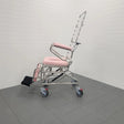 KCare Tilt In Space Mobile Shower Commode with Swingaway Footrest and rear access - 445mm - Australian Assistive Technology Centre