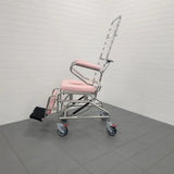 KCare Tilt In Space Mobile Shower Commode with Swingaway Footrest and rear access - 445mm - Australian Assistive Technology Centre