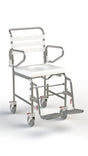 KCare Folding Attendant Propelled Shower Commode with Swing-Away Footrest - Australian Assistive Technology Centre