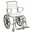 KCare Folding Self Propelled Shower Commode with Swing Away Footplates - 445mm - Australian Assistive Technology Centre