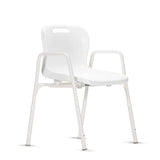 KCare Shower Chair with Arms and Clip On Plastic Seat - 500mm - Australian Assistive Technology Centre