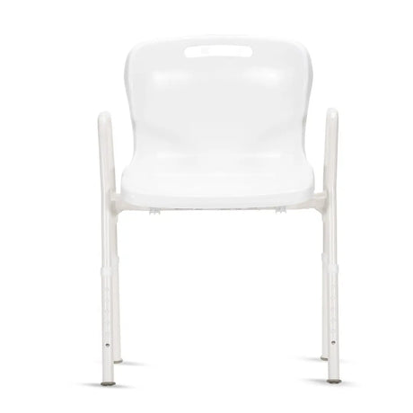KCare Shower Chair with Arms and Clip On Plastic Seat - 500mm - Australian Assistive Technology Centre