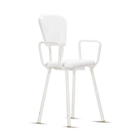 KCare Shower Stool with Arms and Padded Backrest - Australian Assistive Technology Centre