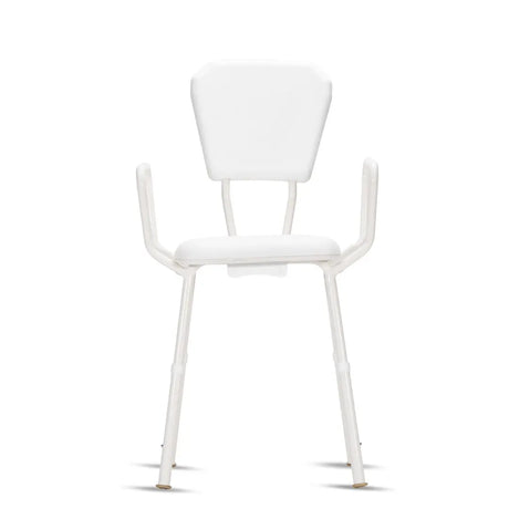 KCare Shower Stool with Arms and Padded Backrest - Australian Assistive Technology Centre