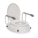 Toilet Seat Raiser with Swingback Arms - Australian Assistive Technology Centre