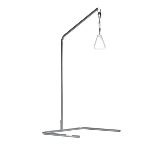 KCare Over Bed Pole - Wide Base - Charcoal - Australian Assistive Technology Centre