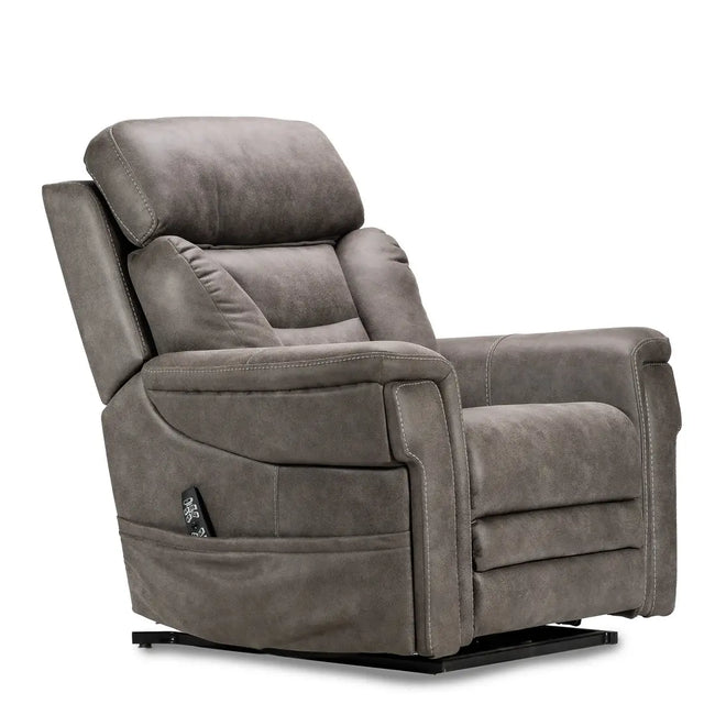 K Care Alivio Donatello Petite Plus Multi-Function 5-Motor Electric Lift Recliner Chair in Grey - Australian Assistive Technology Centre