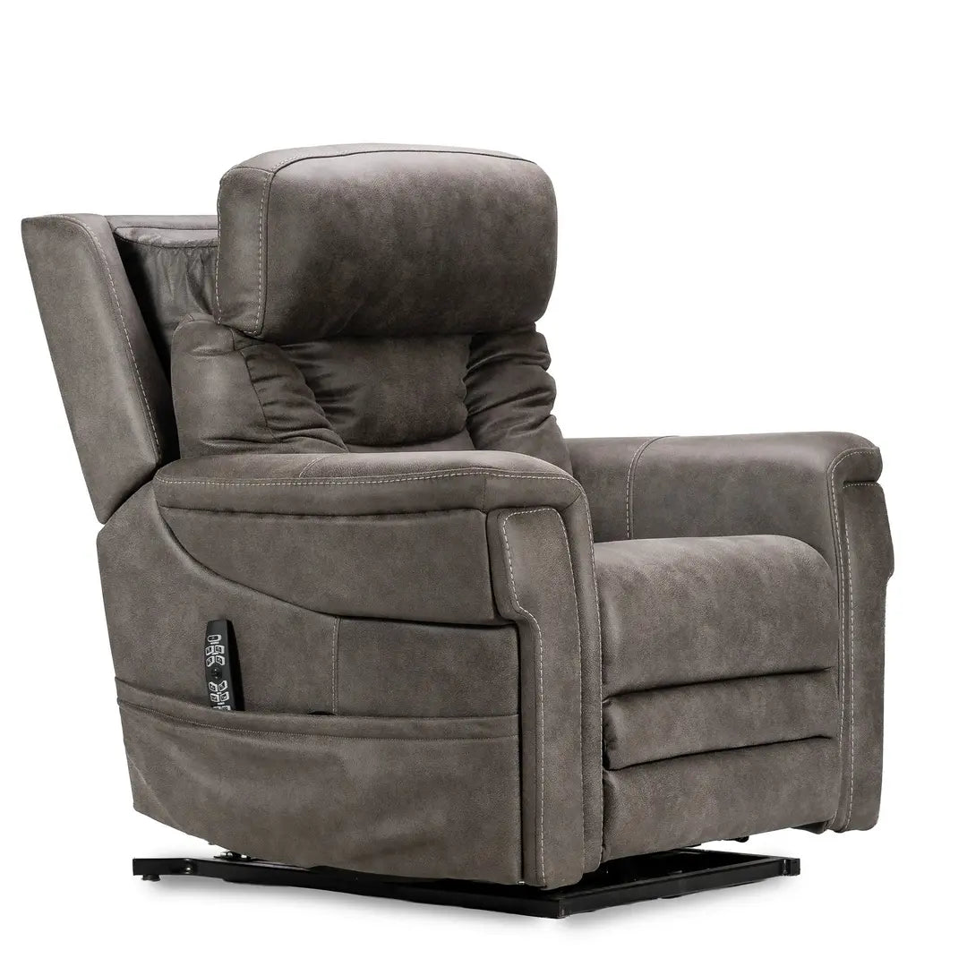 K Care Alivio Donatello Petite Plus Multi-Function 5-Motor Electric Lift Recliner Chair in Grey - Australian Assistive Technology Centre