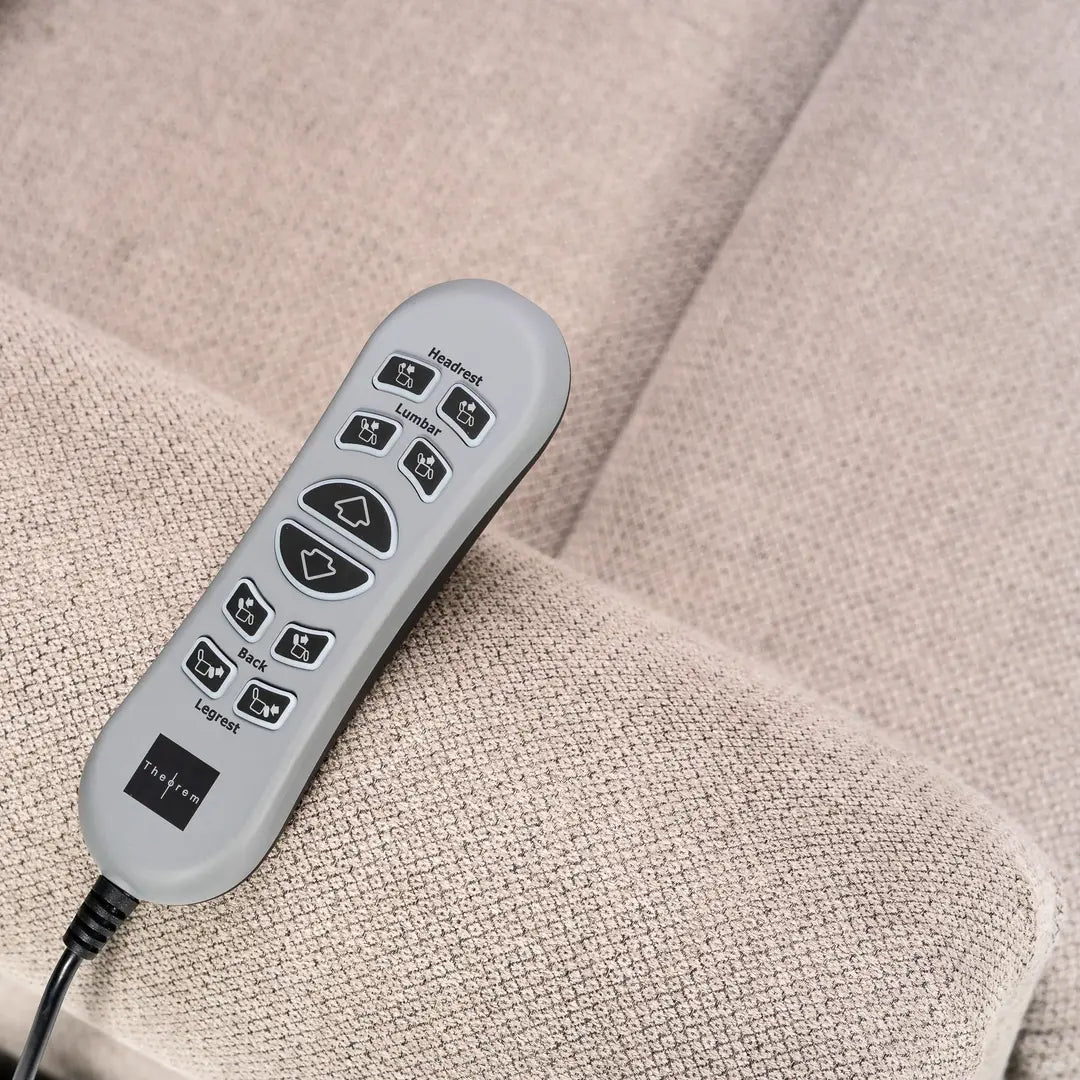 KCare Alivio Donatello Merino 4-Motor Electric Lift Recliner –Petite