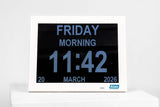 KCare 10" Digital LED Calendar Day Clock - Australian Assistive Technology Centre
