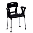 King Shower Seat With Back & Armrests                            BEHI - Australian Assistive Technology Centre