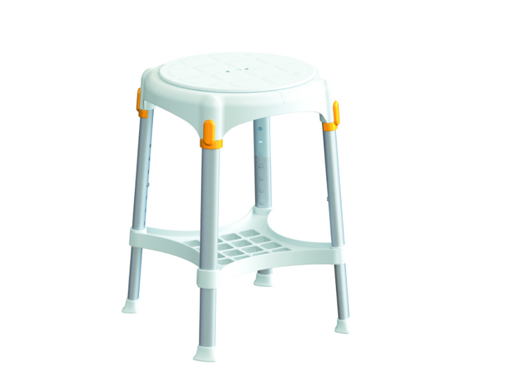 KING Rotating Round Stool Height Adjustable with Tray