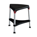 King Triangle Stool With Try, Adjustable Height            BEHI - Australian Assistive Technology Centre