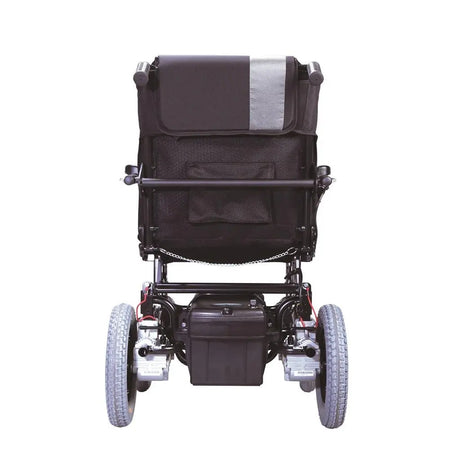 KCare Karma KP10.3 Ergo Nimble Power Wheelchair Silver and Black 18" - Australian Assistive Technology Centre