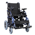 KCare Karma KP25.2 Power Wheelchair Diamond Blue and Black - Australian Assistive Technology Centre