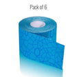 THERABAND Kinesiology Tape, 5.1cm x 5m, 6 Rolls, Blue-Blue - Australian Assistive Technology Centre