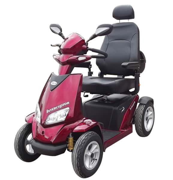Merits Interceptor 4-Wheel Electric Scooter - Australian Assistive Technology Centre