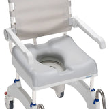 KCare Aquatec Ocean Ergo Transit Commode - Australian Assistive Technology Centre