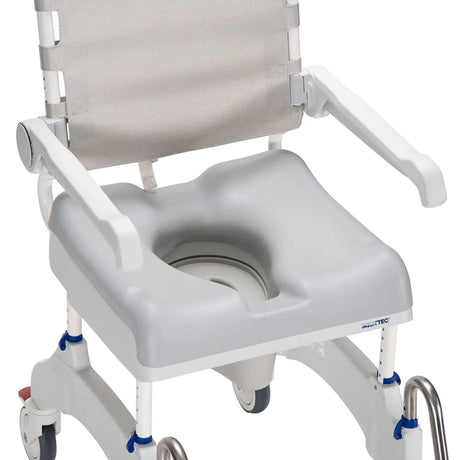 KCare Aquatec Ocean Ergo Transit Commode - Australian Assistive Technology Centre