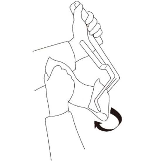 Etac Torkel Toilet Paper Tongs