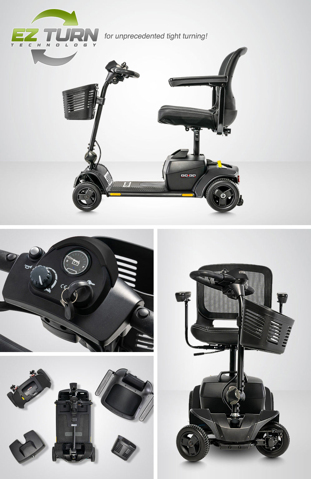 Go Go Elite Traveller 2 -  4-Wheel - Australian Assistive Technology Centre