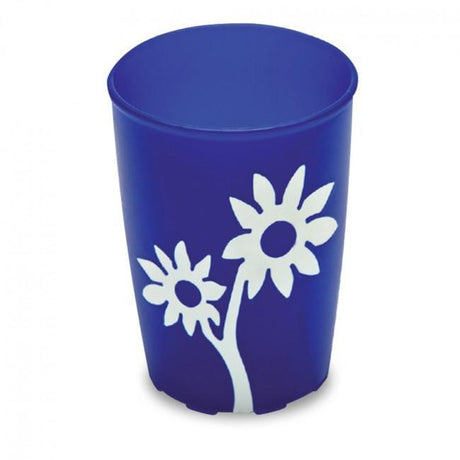 Ornamin Non Slip Cup, Flower Design - Australian Assistive Technology Centre