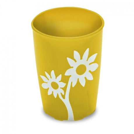 Ornamin Non Slip Cup, Flower Design - Australian Assistive Technology Centre