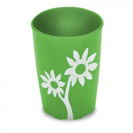 Ornamin Non Slip Cup, Flower Design - Australian Assistive Technology Centre