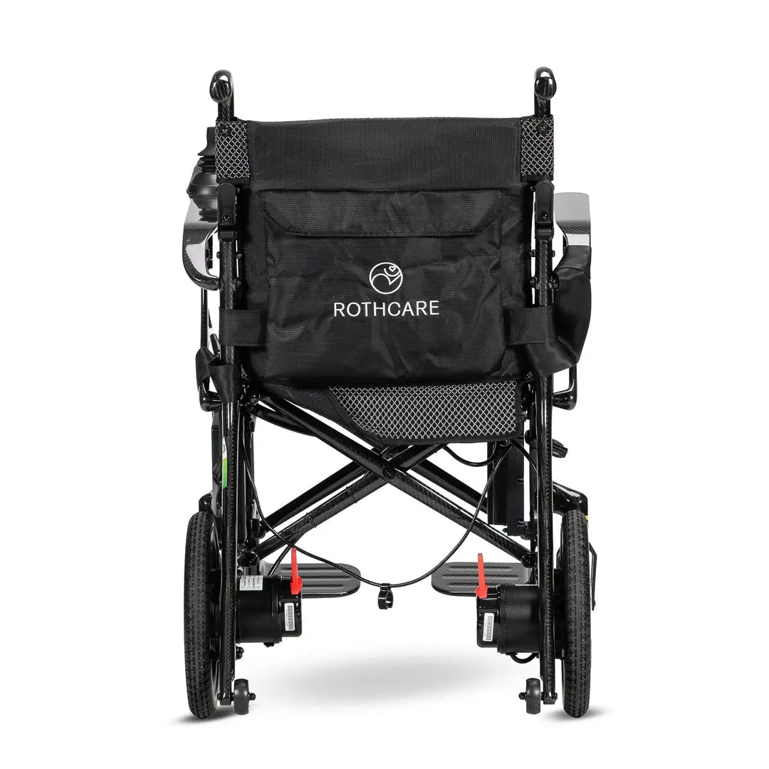 Merits Rothcare Lite Ryder Carbon Fibre Folding Powerchair - Australian Assistive Technology Centre
