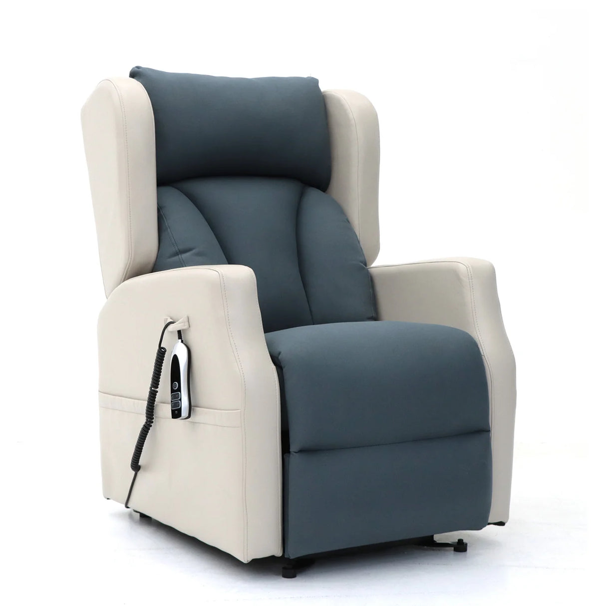 Recliner Chair With Dual Motor and easy move casters